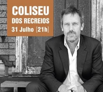 Hugh House Protagonista De «Dr. House» Dá Concerto Em Lisboa