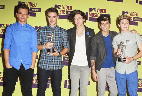 One Direction 2012 Mtv Video Music Awards Press Room 03 One Direction São Os Grandes Vencedores Dos «Mtv Video Music Awards»