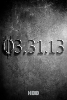 Teaser Poster Got 1 Revelado O Primeiro «Teaser Poster» Da Terceira Temporada De «Game Of Thrones»
