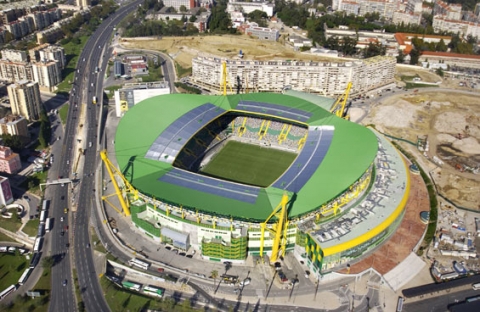 Estádio De Alvalade Vista Aerea Saiba Onde Pode Ver A Pré-Época Do Sporting Cp