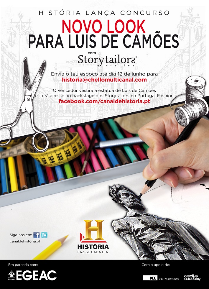 Historia Camoes Novo Look História E Storytailors Procuram Novo Visual Para Luis De Camões [Atualizado]