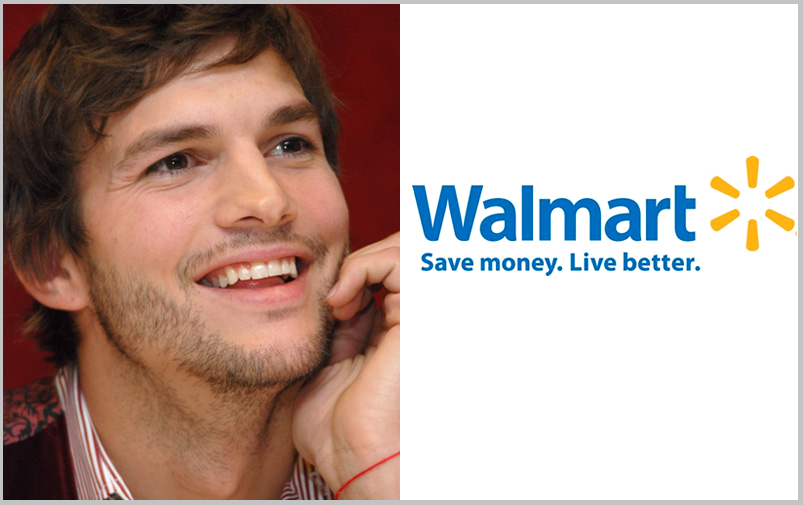 Ashton Kutcher E Walmart Ashton Kutcher Debate Baixos Salários De Empresa Americana