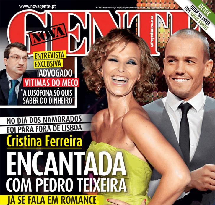 Nova Gente 2014 02 21 9Bdb2A Cristina Ferreira Satiriza «Filme» Do Romance Com Pedro Teixeira