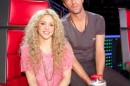 Shakira Chris Martin Vocalista Dos Coldplay Reforça «The Voice Us»