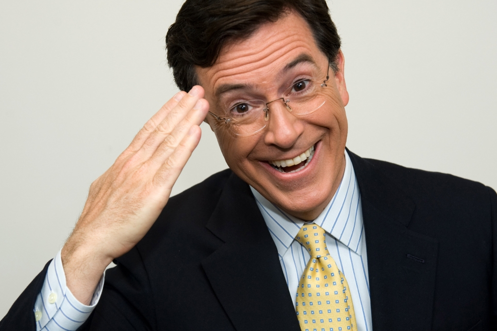 Colbert Stephen Colbert Substituirá David Letterman Na Apresentação Do «Late Show»