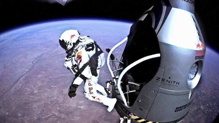 Felix Baumgartner Odisseia Estreia Documentário «Red Bull Stratos: O Salto De Felix Baumgartner»
