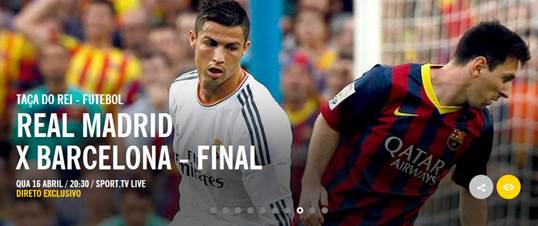 Real Madrid Barcelona Taca Do Rei 2014 Real Madrid X Barcelona Em Direto Na Sport Tv Live
