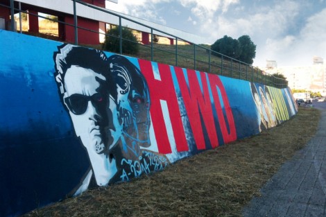 Ch Graffiti Segunda Circular Canal Hollywood Cria Mural Gigante Em Lisboa