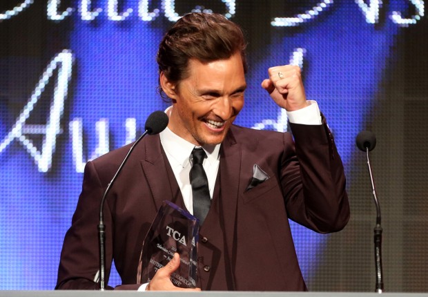Matthew Conheça Os Vencedores Dos «Tca Awards 2014»