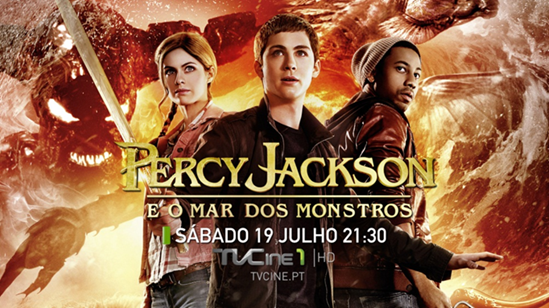 Percy Jackson «Percy Jackson: Sea Of Monsters» Estreia Nos Canais Tvcine