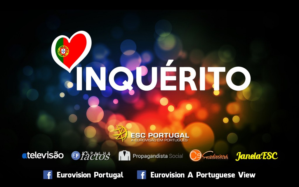 Inquerito Escportugal Conheça O Resultado Do Inquérito Portugal Na Eurovisão 2016