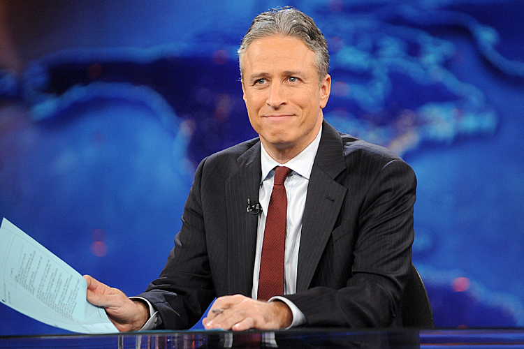 John Stewart Jon Stewart Diz Adeus Ao «The Daily Show»