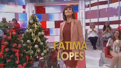 Fatima Lopes Fátima Lopes Apresenta Emissão De Natal Na Tvi