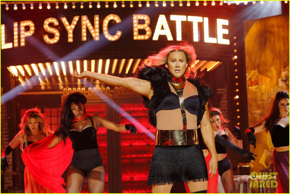 Beyonce Performs With Channing Tatum On Lip Sync Battle 03 Channing Tatum E Beyoncé Atuam Juntos Em Programa De Televisão
