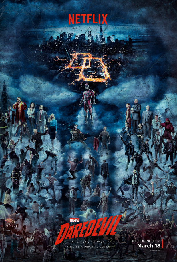 Daredevil S2 Poster «Daredevil»: Data De Estreia, Poster E Primeiro Teaser Para 2ª Temporada