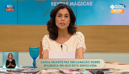 Carla Sofia Taróloga De «A Vida Nas Cartas» Assume O Erro E Pede Desculpa Em Direto