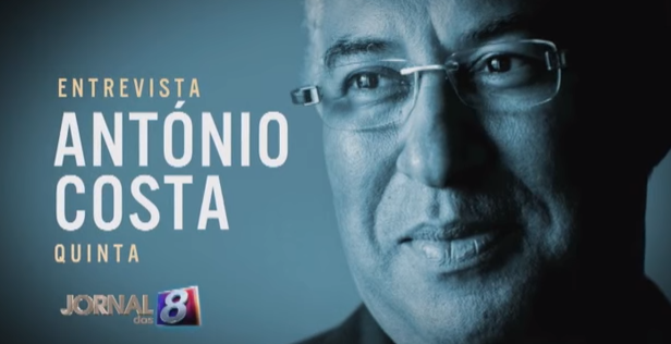 Antonio Costa Primeiro-Ministro De Portugal Entrevistado Na Tvi Por Uma Dupla De Jornalistas