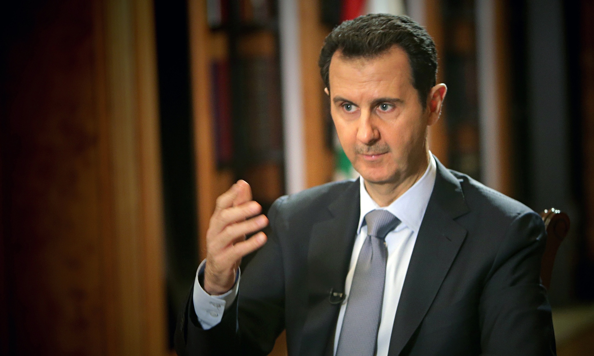 Bashar Al Assad Presidente Da Síria, Bashar Al-Assad, Dá Entrevista Exclusiva À Rtp