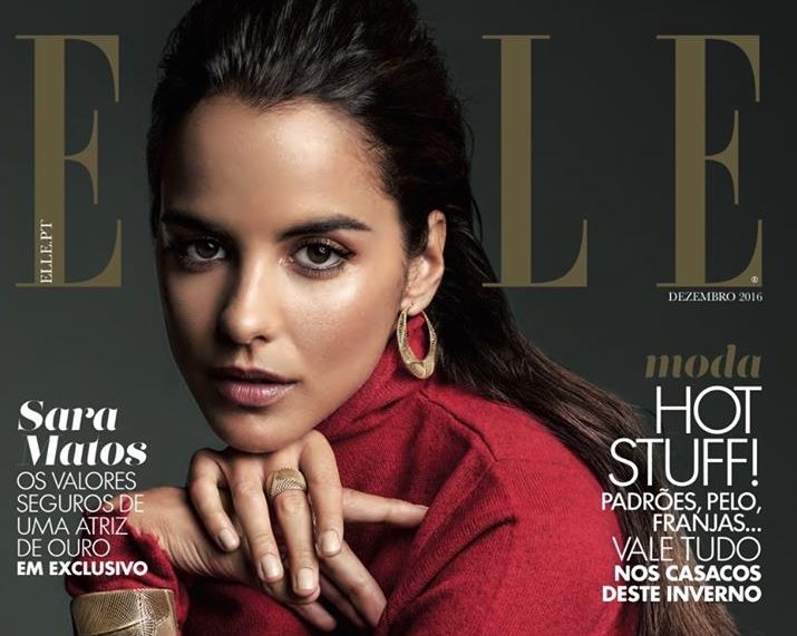 Sara Matos é capa da revista «Elle» made in Portugal