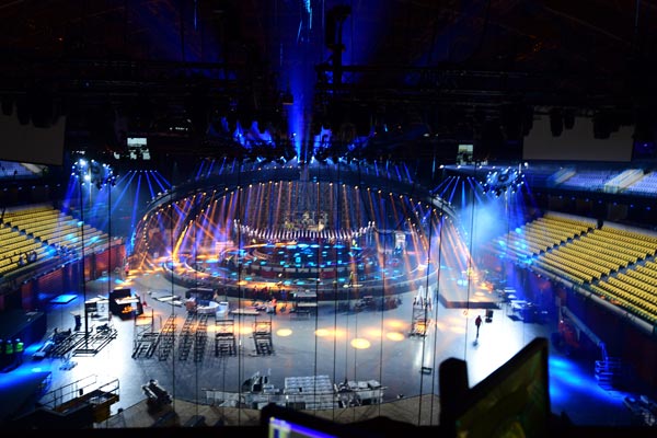 Apr18 Web012 «Eurovisão 2018»: Veja O Palco Da Altice Arena Em Ação