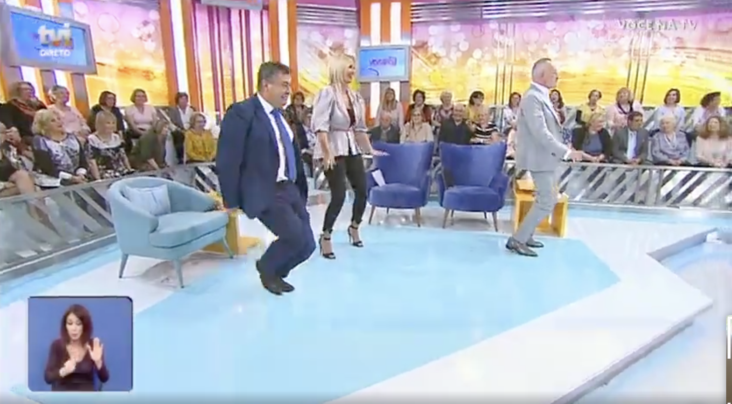Voce Na Tv Dame Tu Cosita «Dame Tu Cosita» Veja Cristina Ferreira E Manuel Luís Goucha Dançarem Este Fenómeno