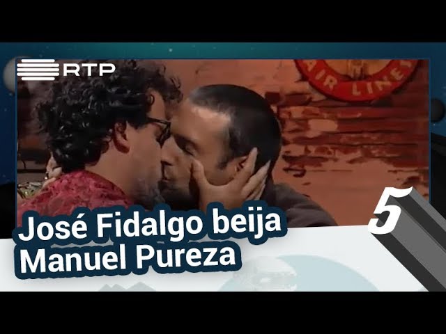 Jose Fidalgo Beija Manuel Pureza José Fidalgo Beija Manuel Pureza Em Direto