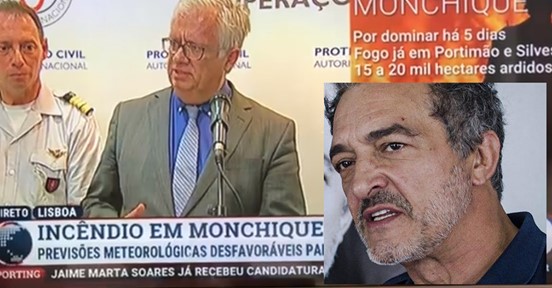 Rogerio Samora Incendio Monchique Rogério Samora Revoltado «De Gravata? Sr. Ministro, Vá Para Monchique»