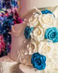luciana abreu daniel souza aniversario casamento 4 Luciana Abreu celebra primeiro aniversário de casada com bolo gigantesco de 6 andares