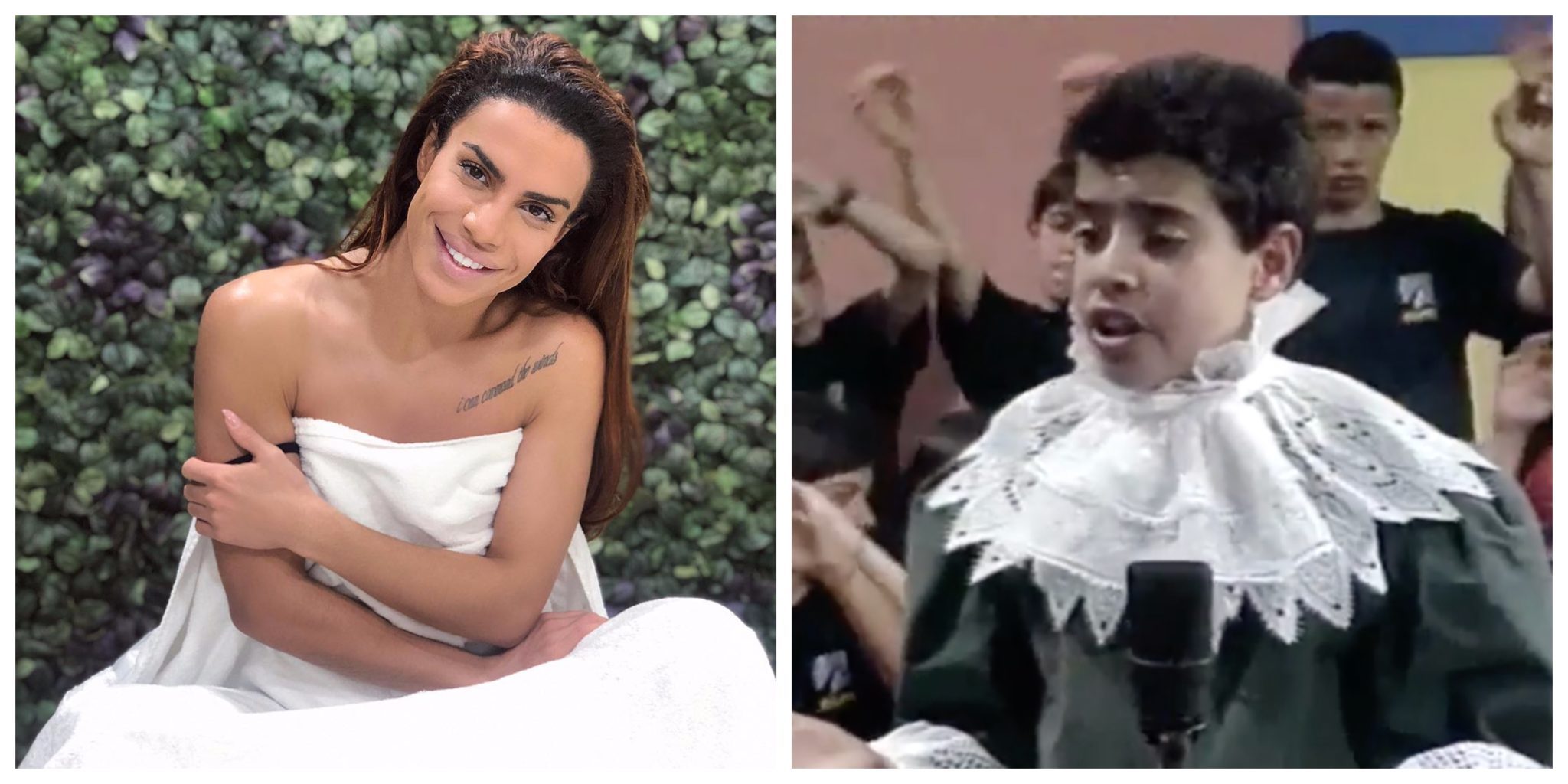 Carlos Costa crianca Carlos Costa partilha vídeo com 11 anos a cantar em programa de TV