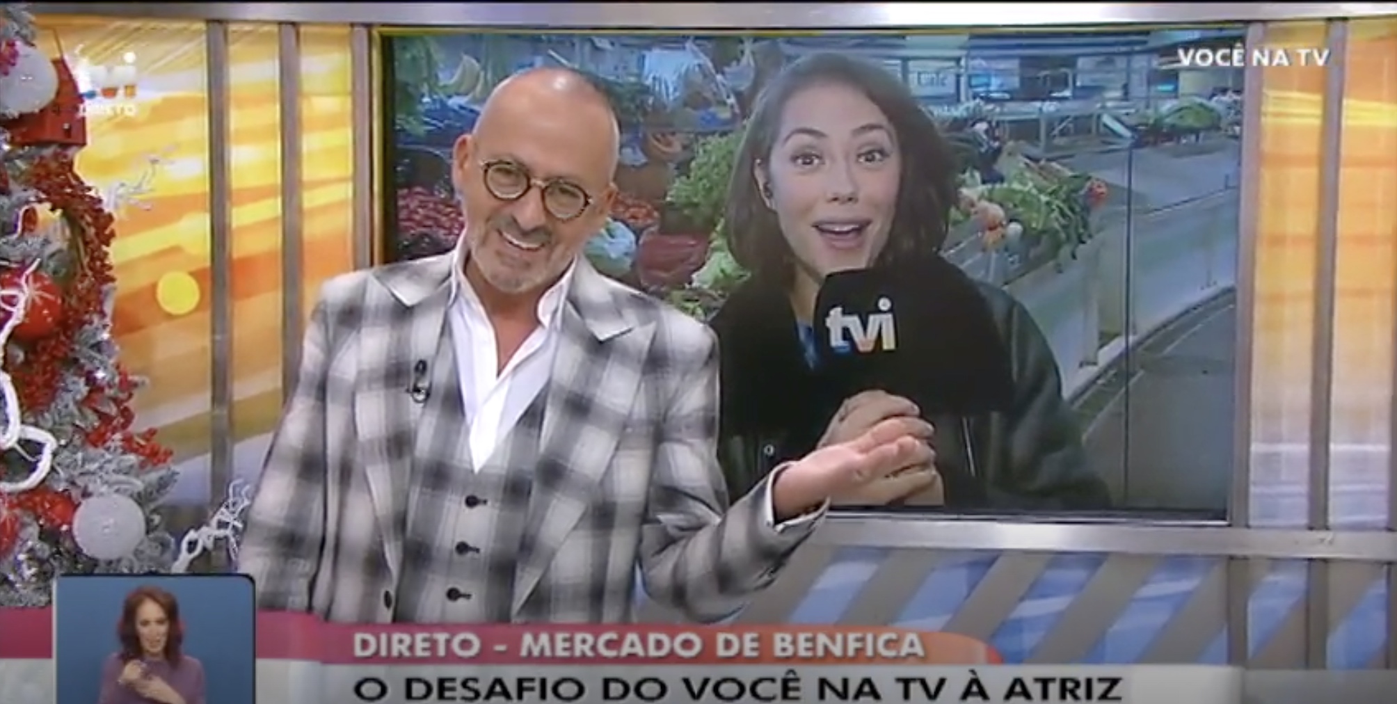 Manuel Luis Goucha Sofia Ribeiro Voce Na Tv Goucha Contrata Em Direto A Nova Repórter Do 'Você Na Tv'
