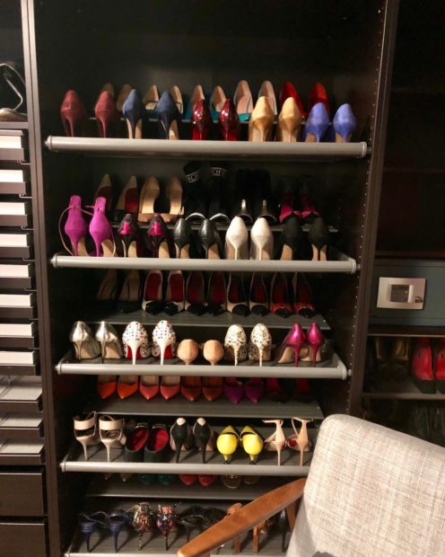 Julia Pinheiro Sapatos Júlia Pinheiro Mostra A Sua Enorme Coleção De Sapatos