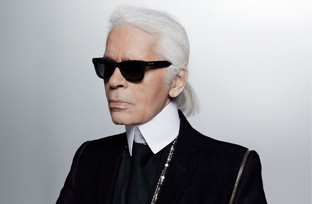 Karl Lagerfeld Self Portrait Courtesy Morreu Karl Lagerfeld, O Icónico Designer Da Chanel