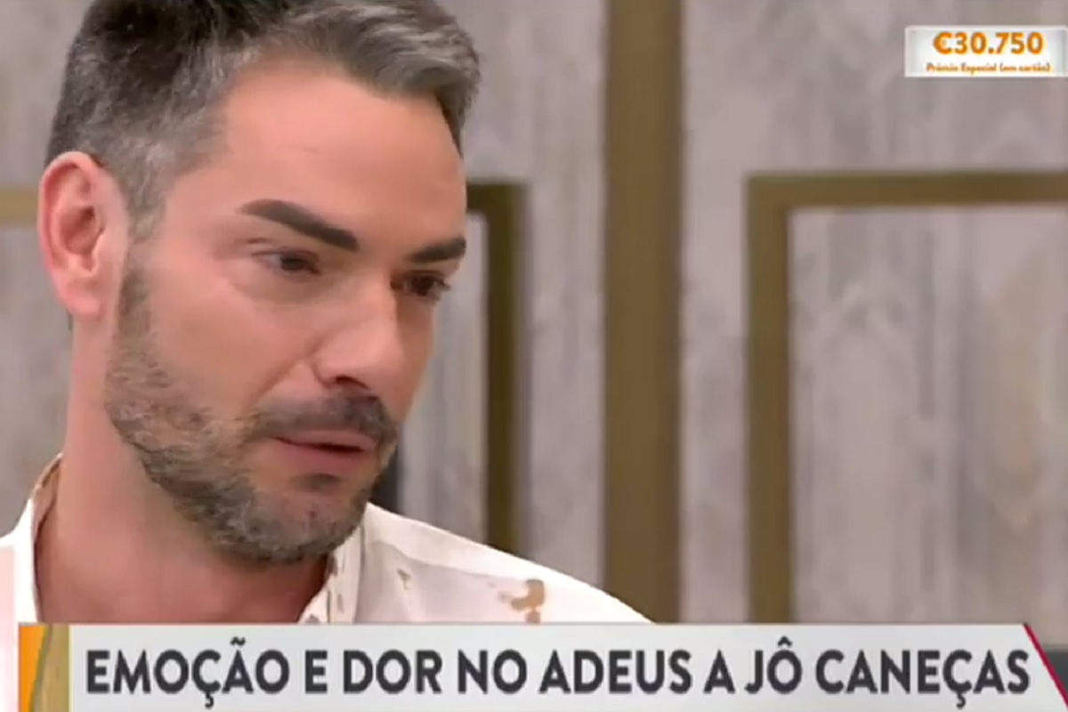 jô caneças Cláudio Ramos em lágrimas após morte de Jô Caneças: "Perdemos uma grande pessoa"