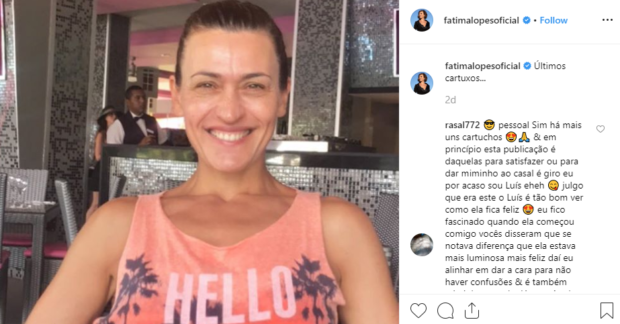 7 Fátima Lopes diz adeus às férias: "Últimos cartuchos"