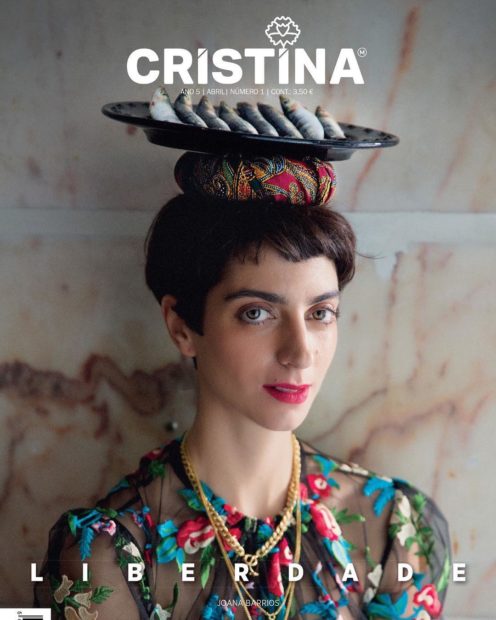 joana barrios revista cristina Cristina Ferreira revela uma das quatro capas da edição deste mês de 'Cristina'