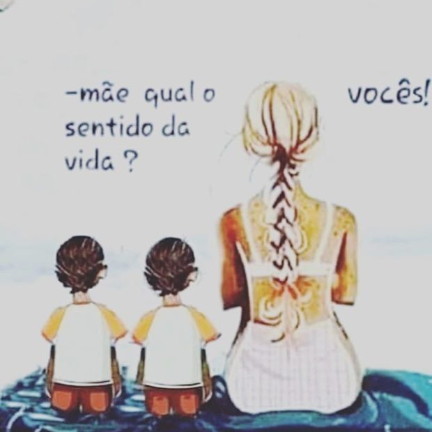 59457214 435792730545769 5101862413635594425 n Bárbara Guimarães escreve mensagem especial para os filhos: "A Minha vida"