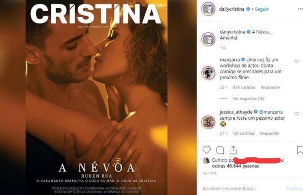 Cristina Revista Caricato! Jéssica Athayde responde a João Manzarra: "Sempre foste um péssimo ator”