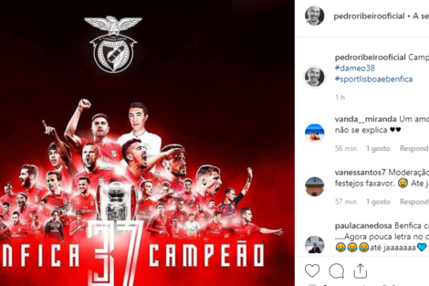 Pedro Ribeiro Até Cristina Ferreira Comemora! As Reações Dos Famosos Ao Título Do Benfica