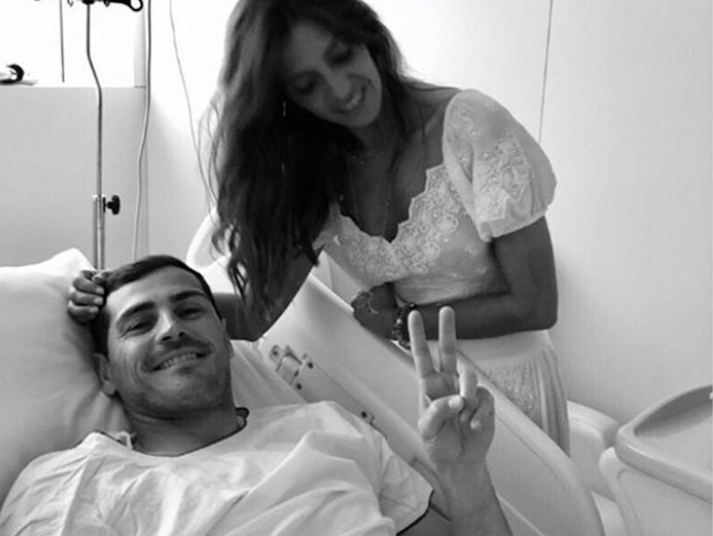 Iker Casillas Sara Carbonero Sara Carbonero Sobre Recuperação De Casillas: &Quot;Vai Ter Uma Vida 100% Normal&Quot;