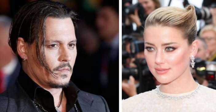 Johnny Depp Amber Heard Johnny Depp Acusa Ex-Companheira De Violência Doméstica