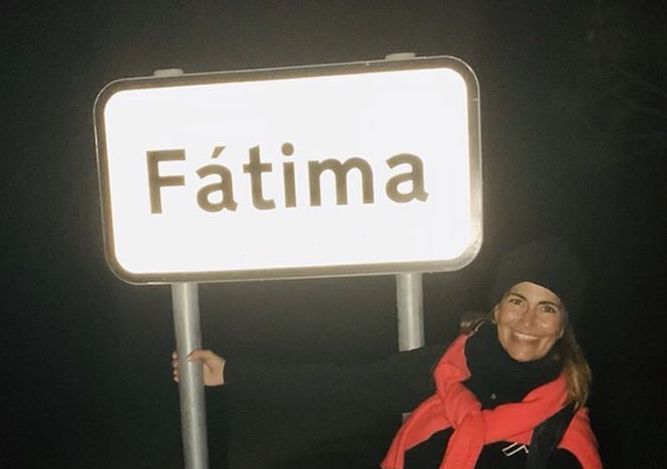 lilianacampos 1 "Estou em Paz": Liliana Campos mostra chegada a Fátima