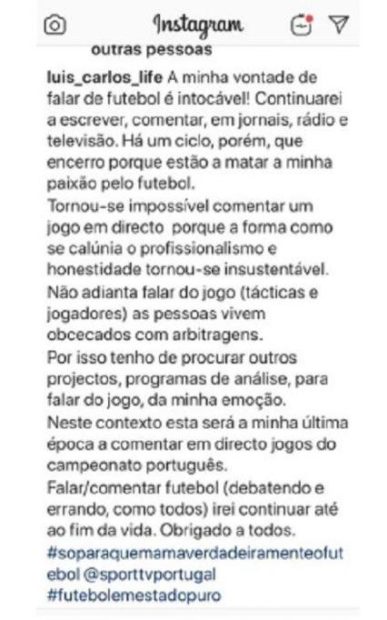 Luisflobo 1068X712 Sport Tv: Luís Freitas Lobo Coloca Ponto Final Nos Comentários De Futebol Em Direto