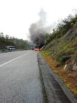 simone de oliveira carro arder 2 Simone de Oliveira mostra carro em que seguia a arder: "Alugar estes carros é terrorismo"