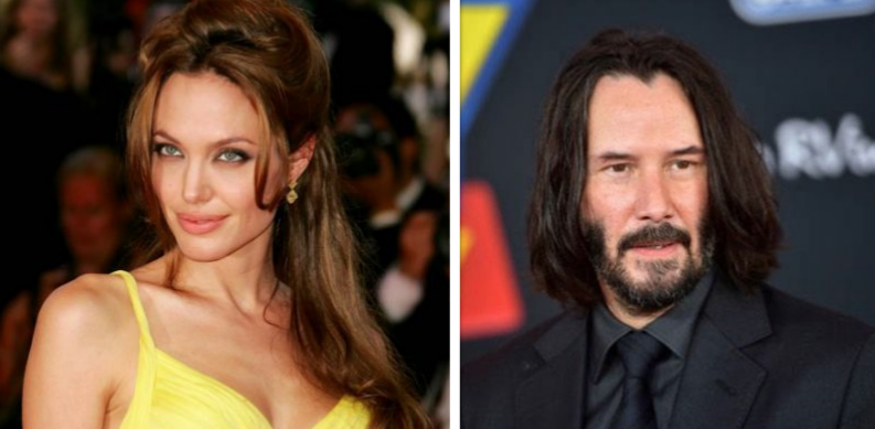 Angelina Jolie Keanu Reeves Angelina Jolie Está Interessada Em Keanu Reeves?
