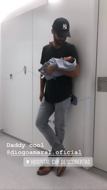 diogoamaral "Daddy Cool": Jessica Athayde mostra momento entre Diogo Amaral e Oliver