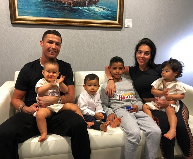 Georgina Georgina Mostra Como Estão Crescidos Os Filhos De Cristiano Ronaldo