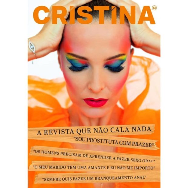 revista cristina Capa da revista Cristina divide opiniões. Qual é a sua?