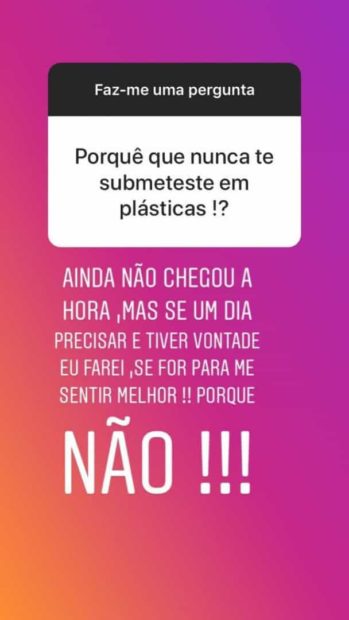 katia aveiro cirurgia plastica Katia Aveiro sobre cirurgias plásticas: "Ainda não chegou a hora"