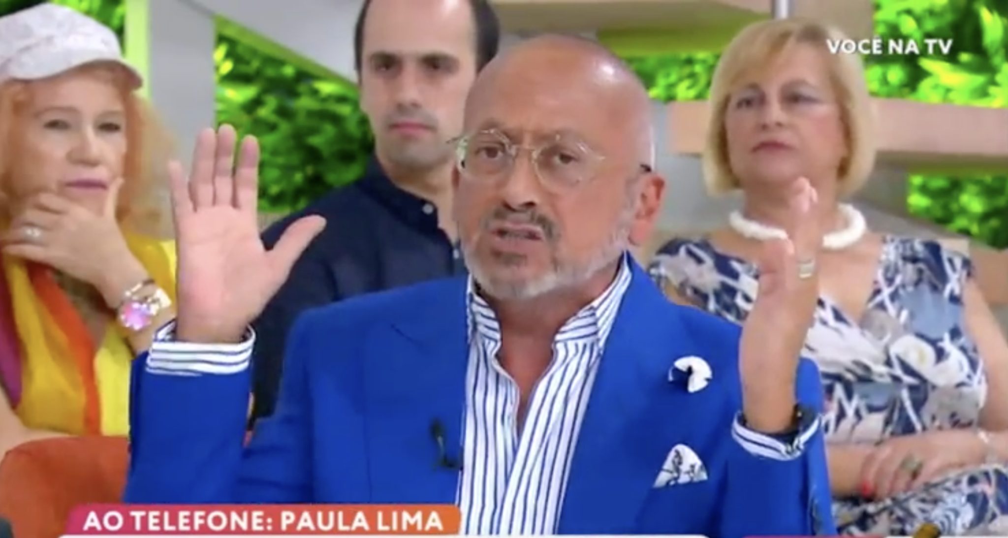 Manuel Luis Goucha Voce Na Tv &Quot;Calma!&Quot;: Goucha Exalta-Se Com Assistentes De 'Você Na Tv'