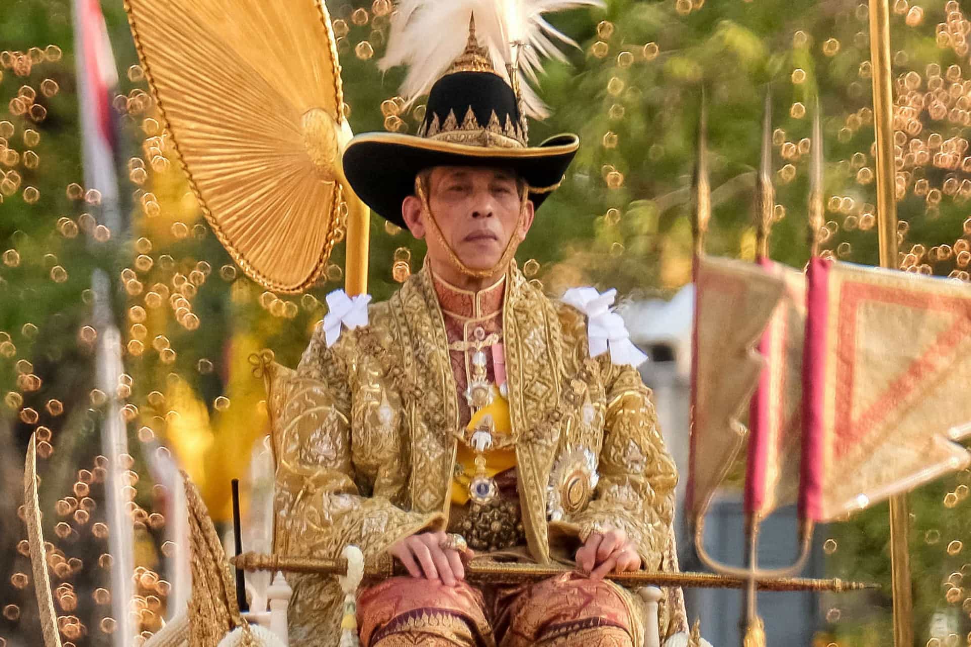 Rei Família Real Tailandesa Apresenta 'Amante' Do Rei